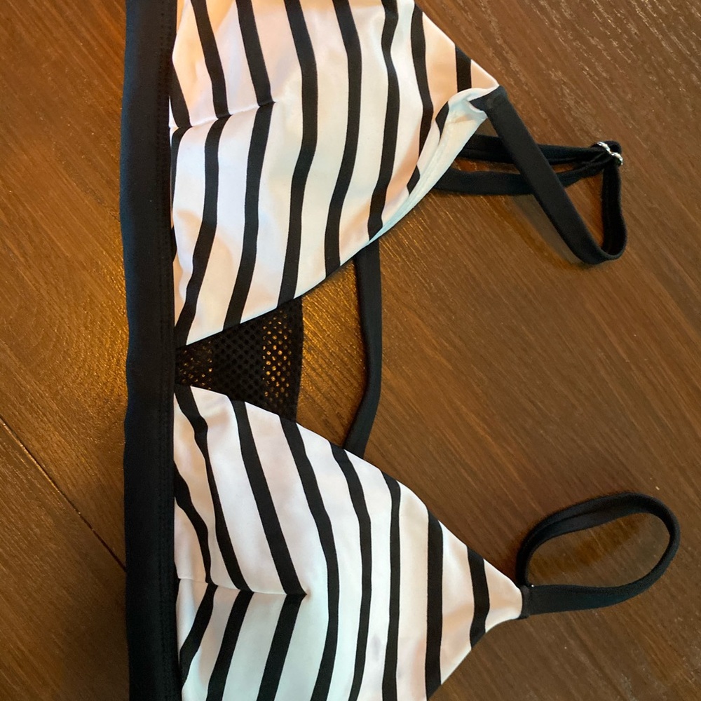 Stripped bikini top